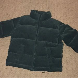 Green Puffer Jacket